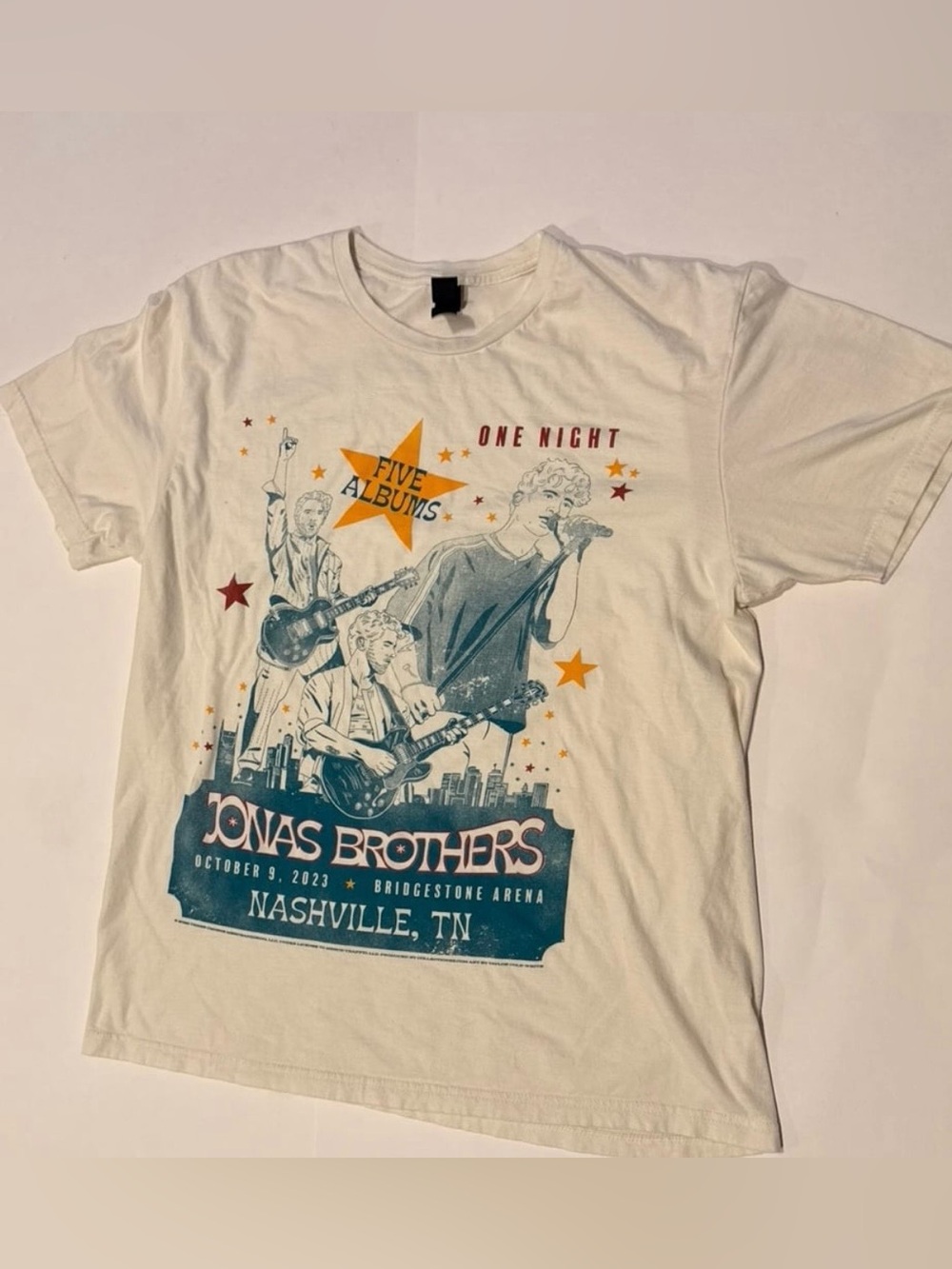Jonas Brother Tour Shirt‎ Nashville 2023
